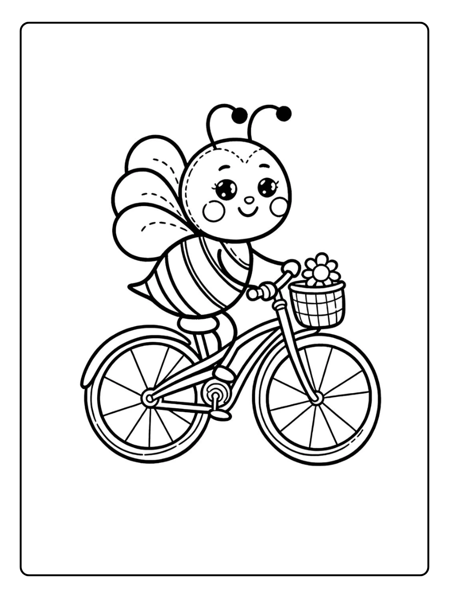 biene ausmalbild (14)