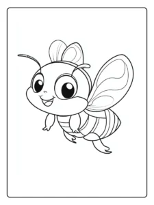 biene ausmalbild (5)
