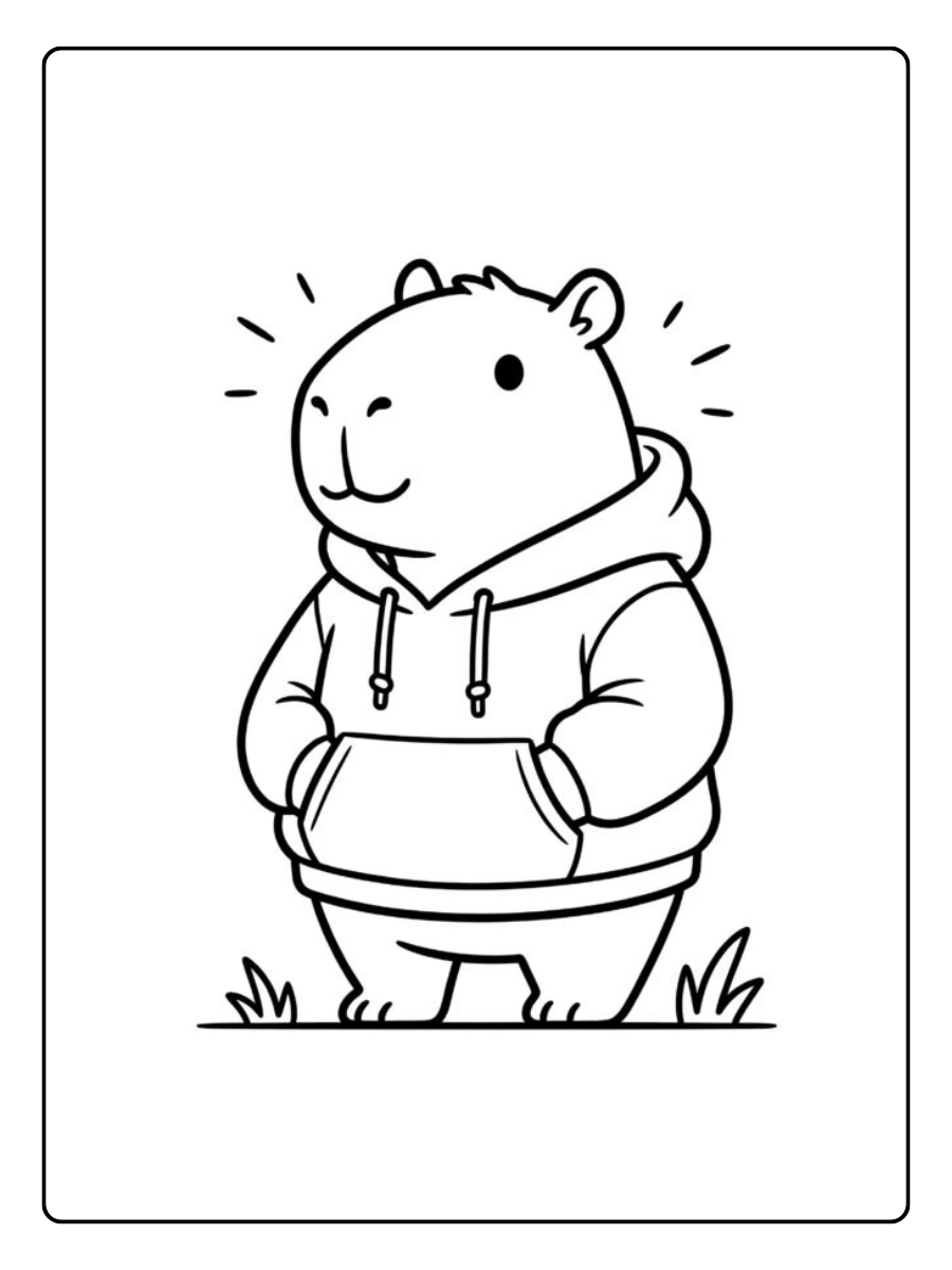 capybara ausmalbild (15)