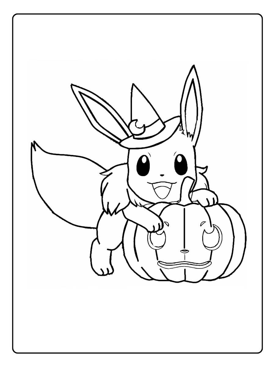 evoli ausmalbild (14)