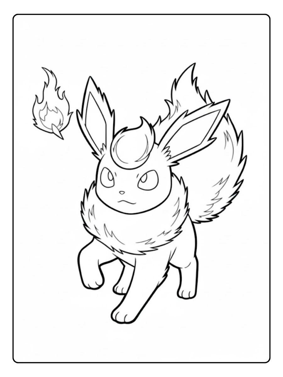 evoli ausmalbild (3)