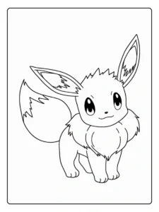 evoli ausmalbild (4)