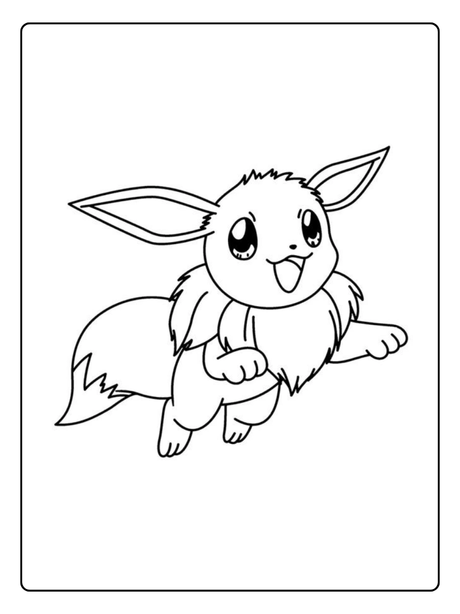 evoli ausmalbild (7)