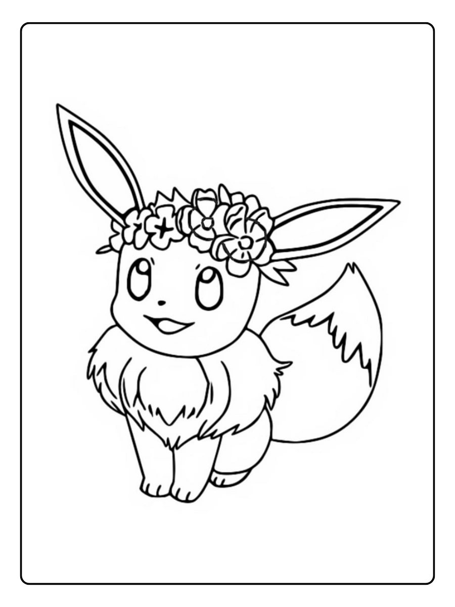 evoli ausmalbild (8)