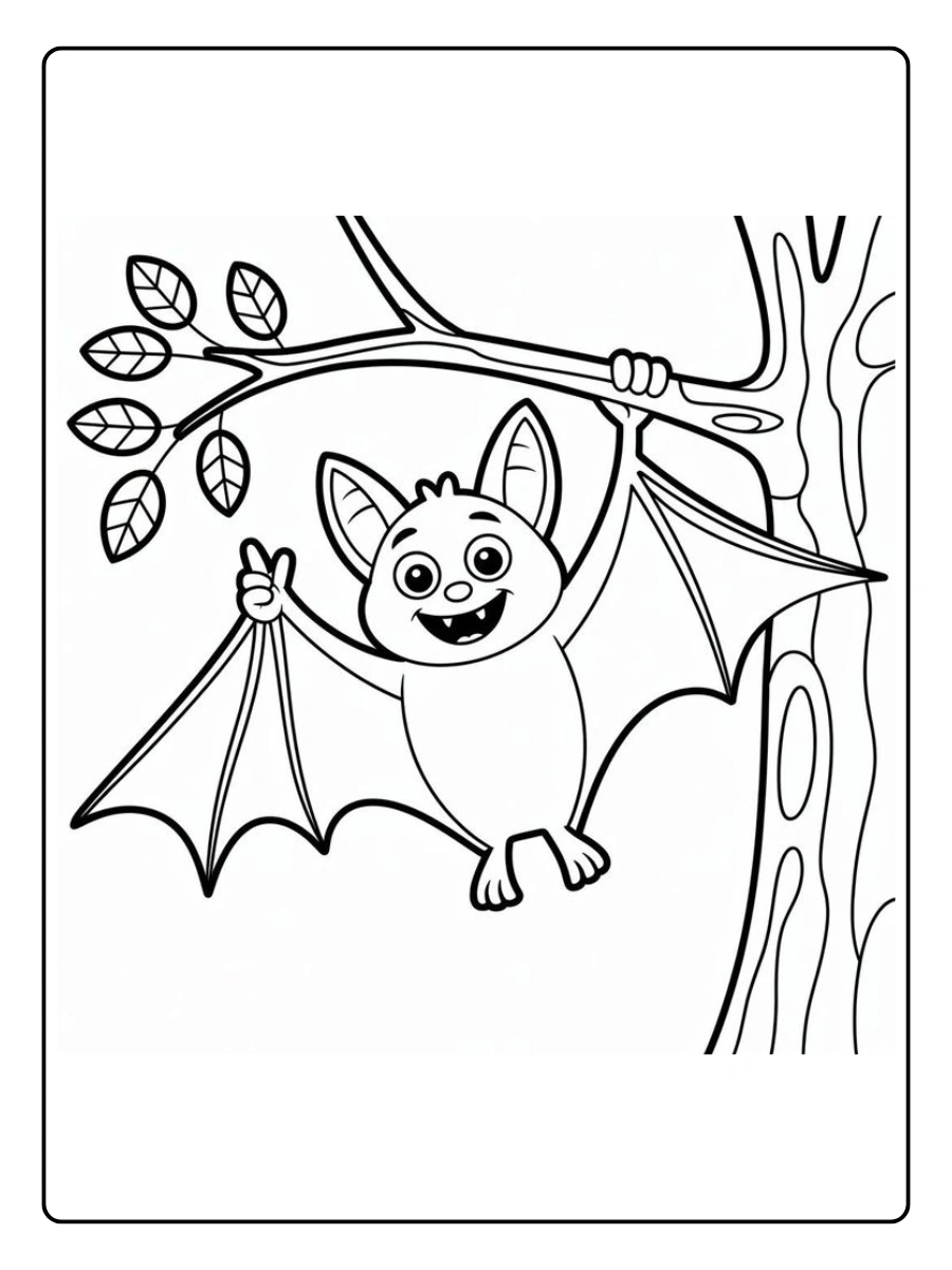 fledermaus ausmalbild (11)