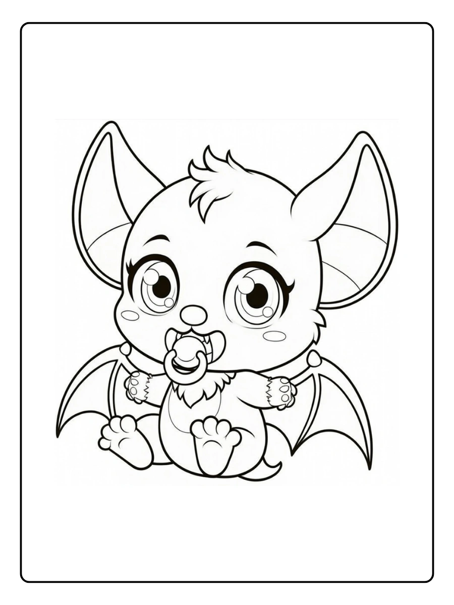 fledermaus ausmalbild (3)