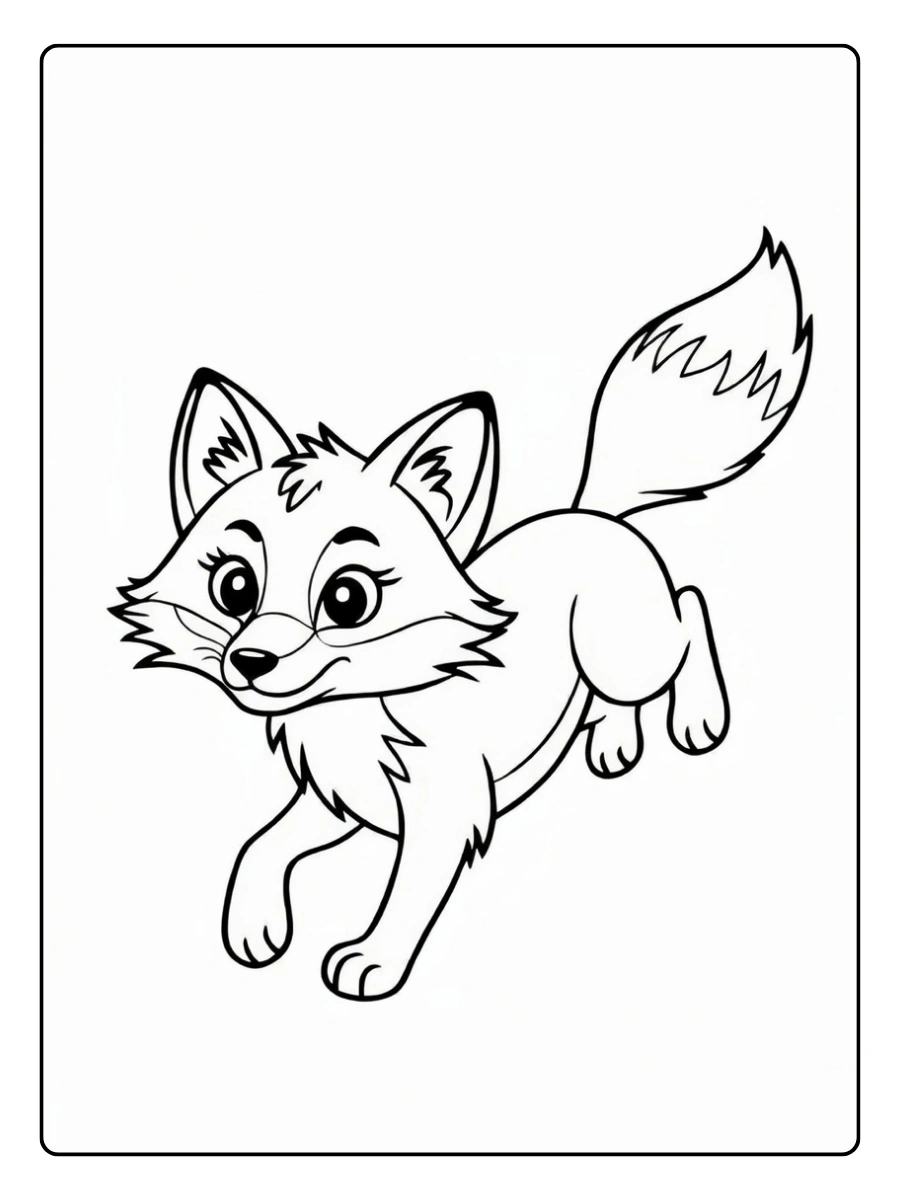 fuchs ausmalbild (15)