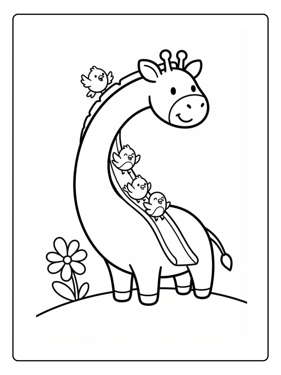 giraffe ausmalbild (11)