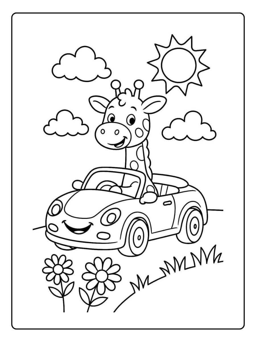 giraffe ausmalbild (2)