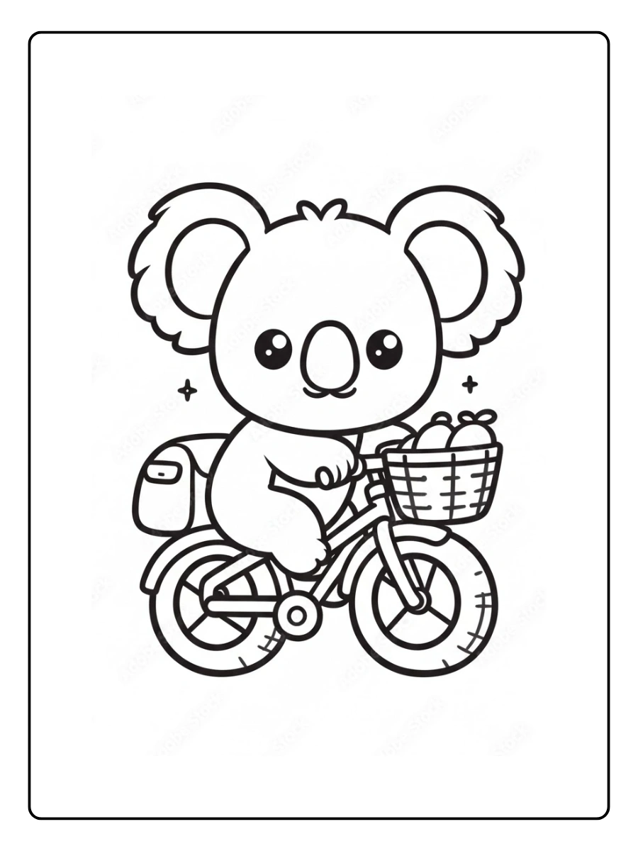 koala ausmalbild (4)