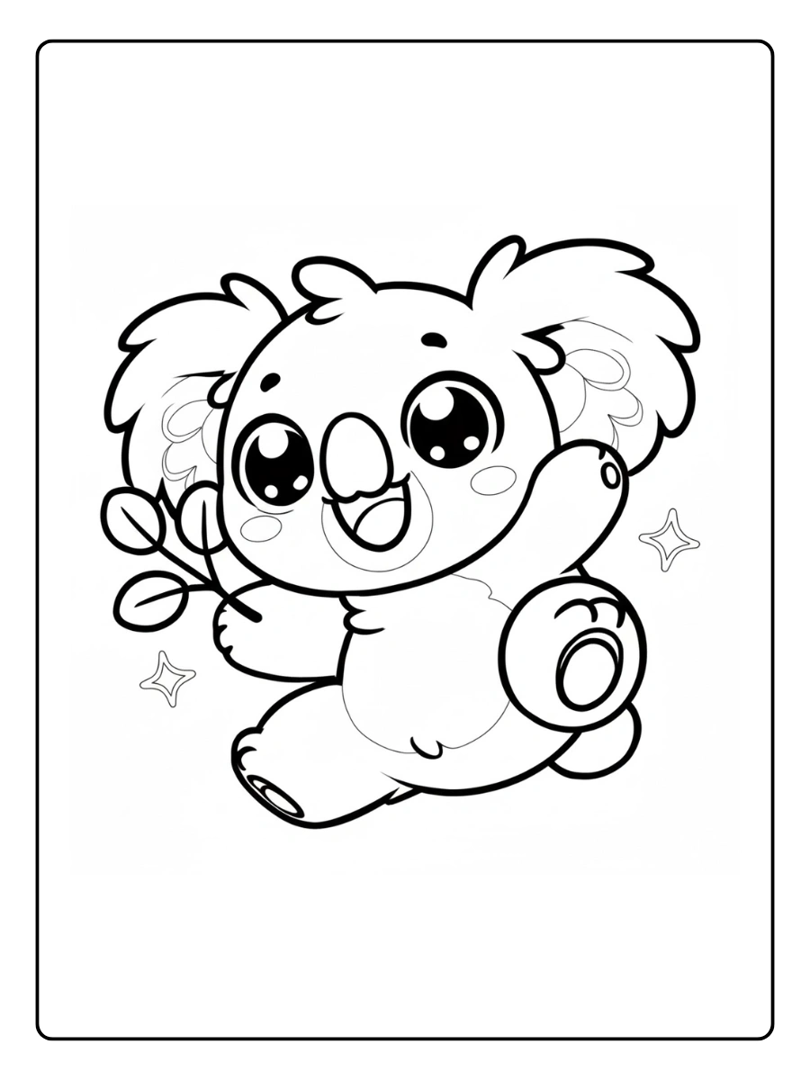 koala ausmalbild (5)