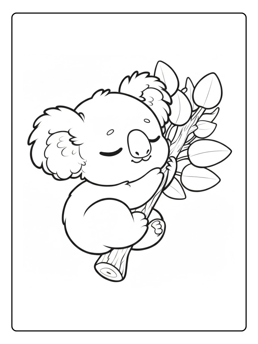 koala ausmalbild (6)