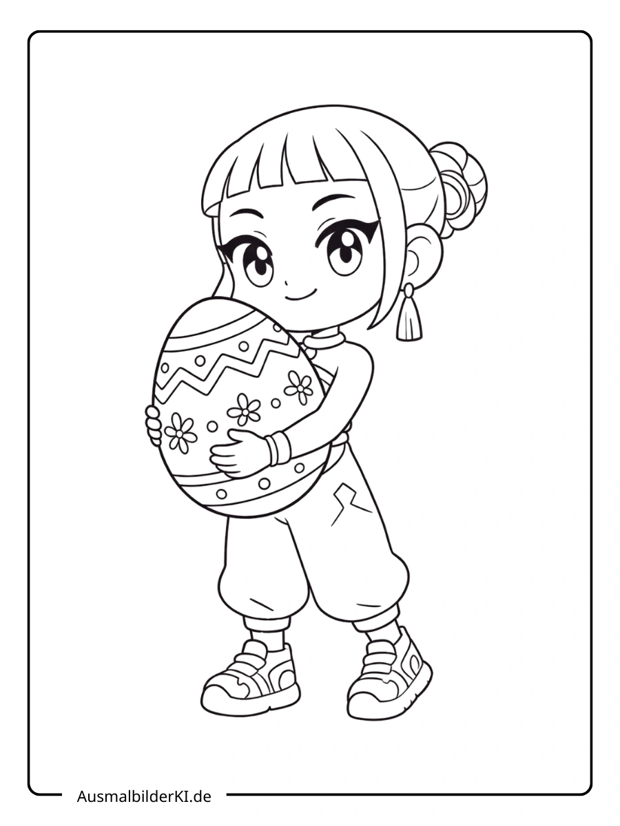 kpop demon hunters ausmalbilder ostern