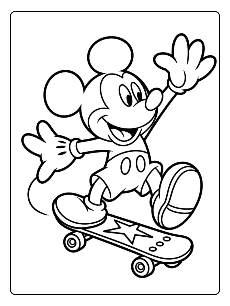 micky maus ausmalbilder (3)