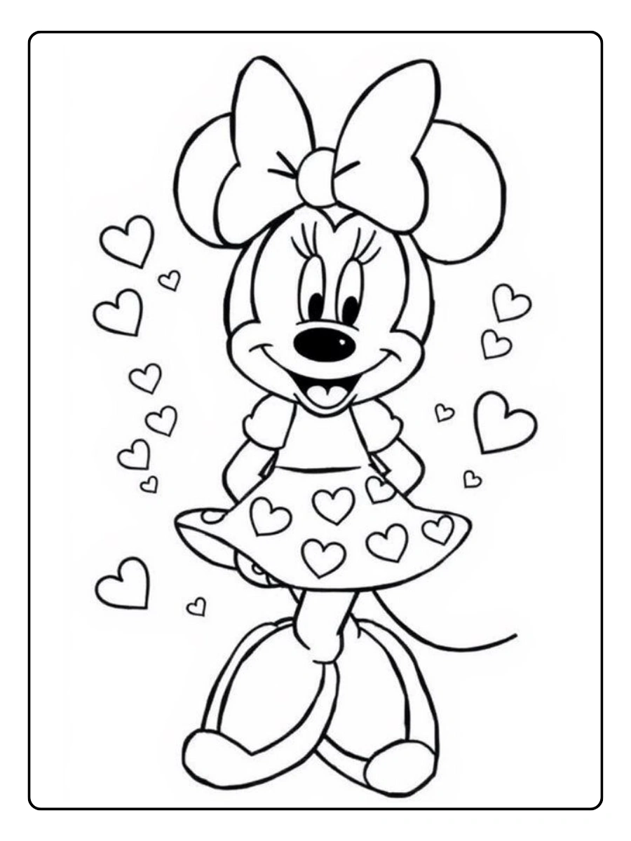 minnie mouse ausmalbilder (10)