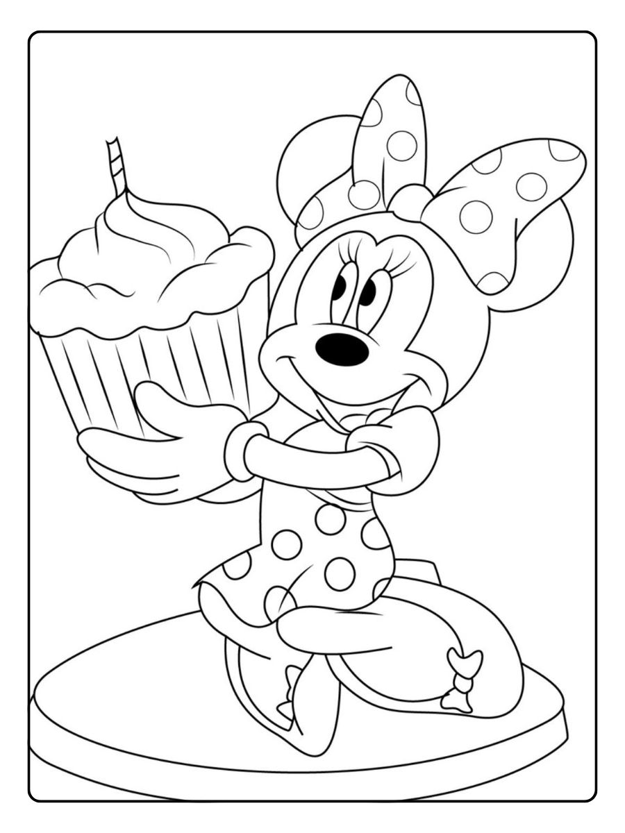 minnie mouse ausmalbilder (2)