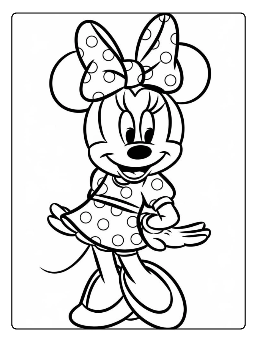 minnie mouse ausmalbilder (3)