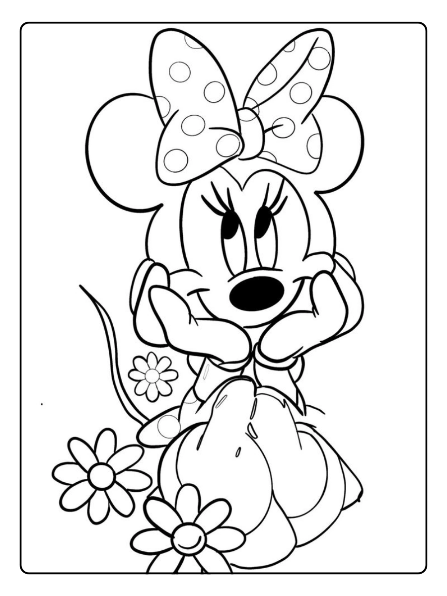 minnie mouse ausmalbilder (5)