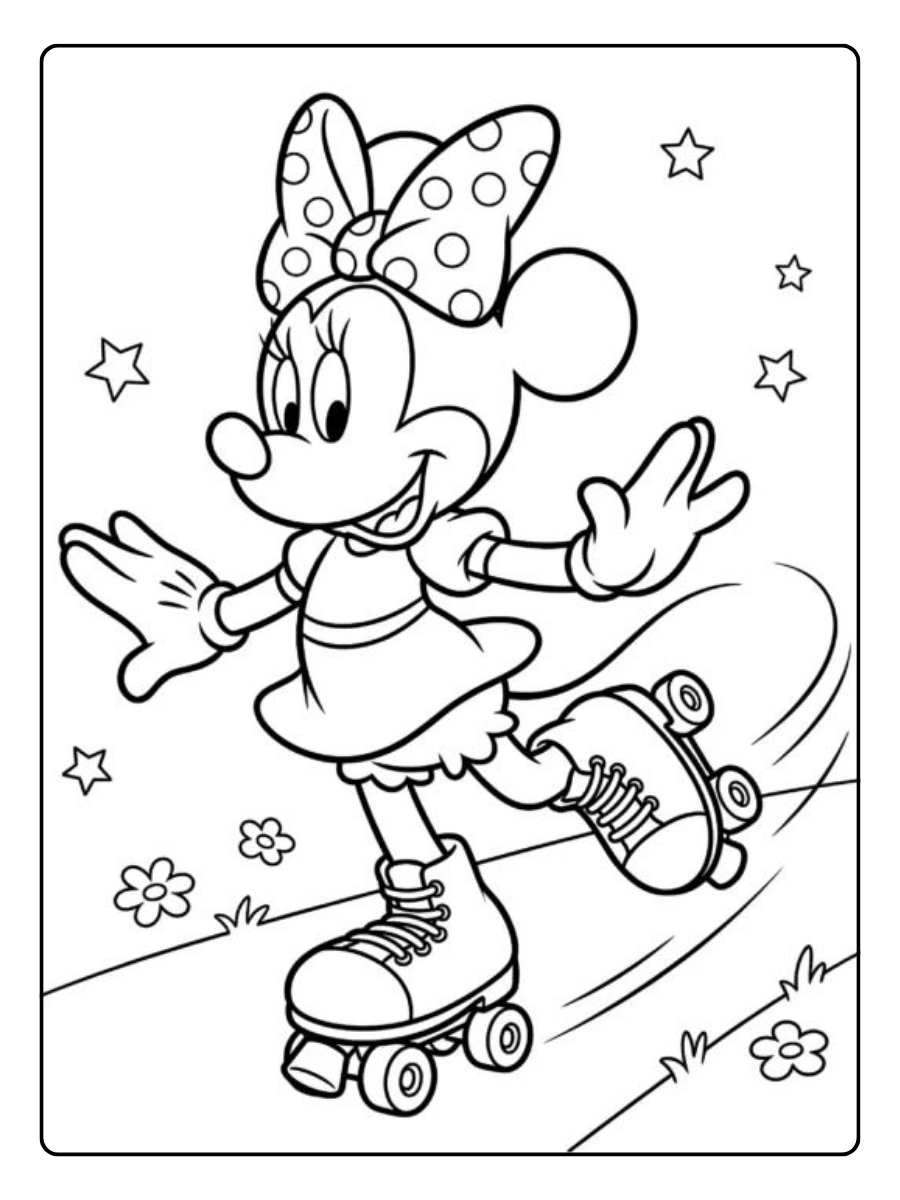 minnie mouse ausmalbilder (7)