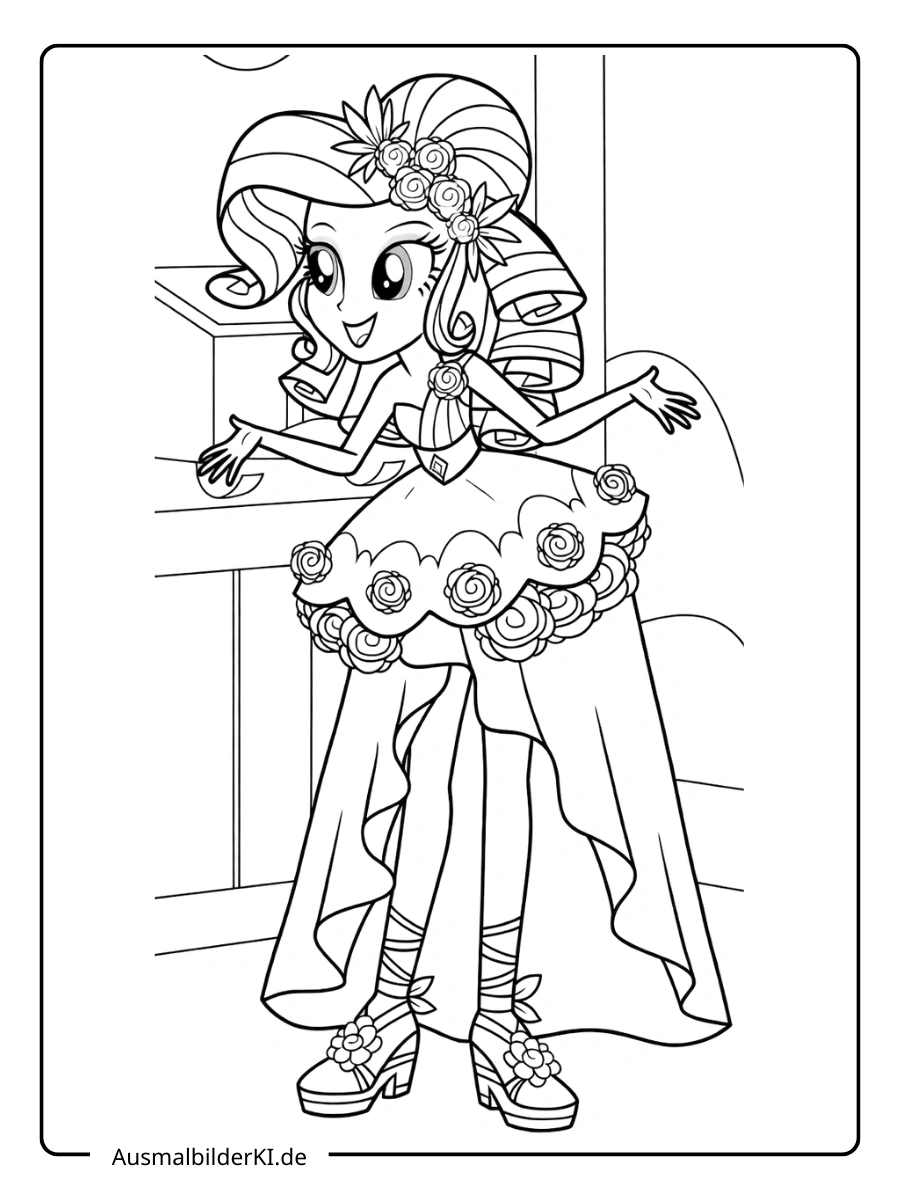 my little pony ausmalbilder rarity (2)