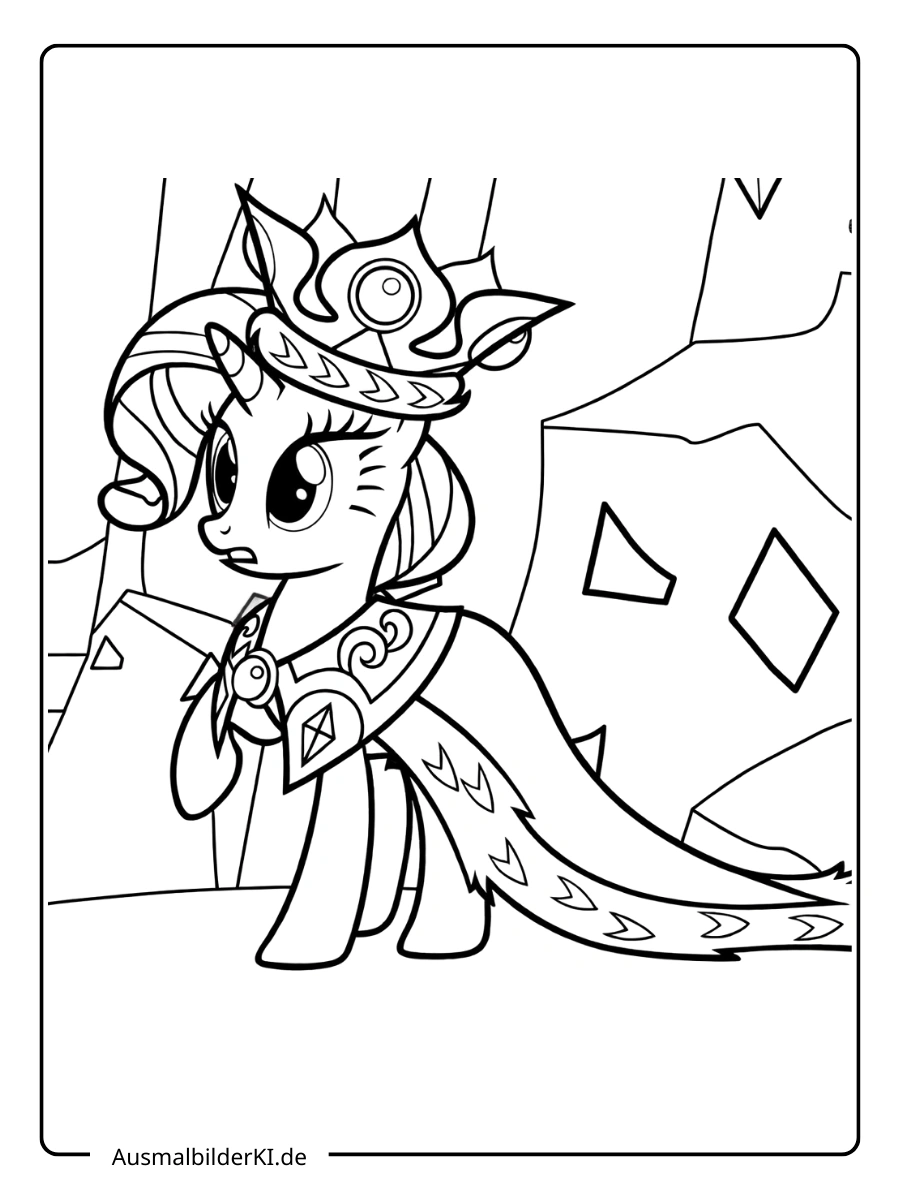 my little pony ausmalbilder rarity (20)