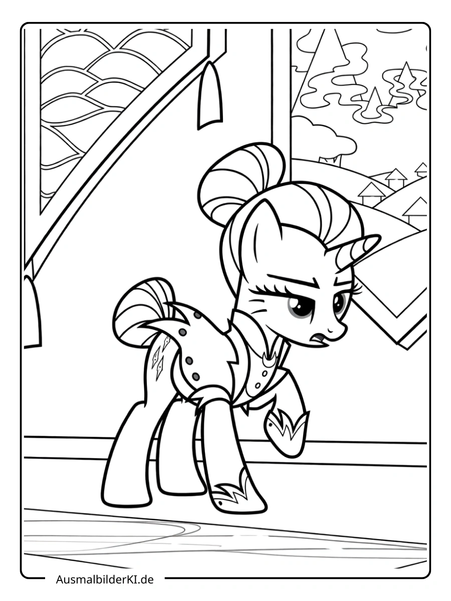 my little pony ausmalbilder rarity (21)