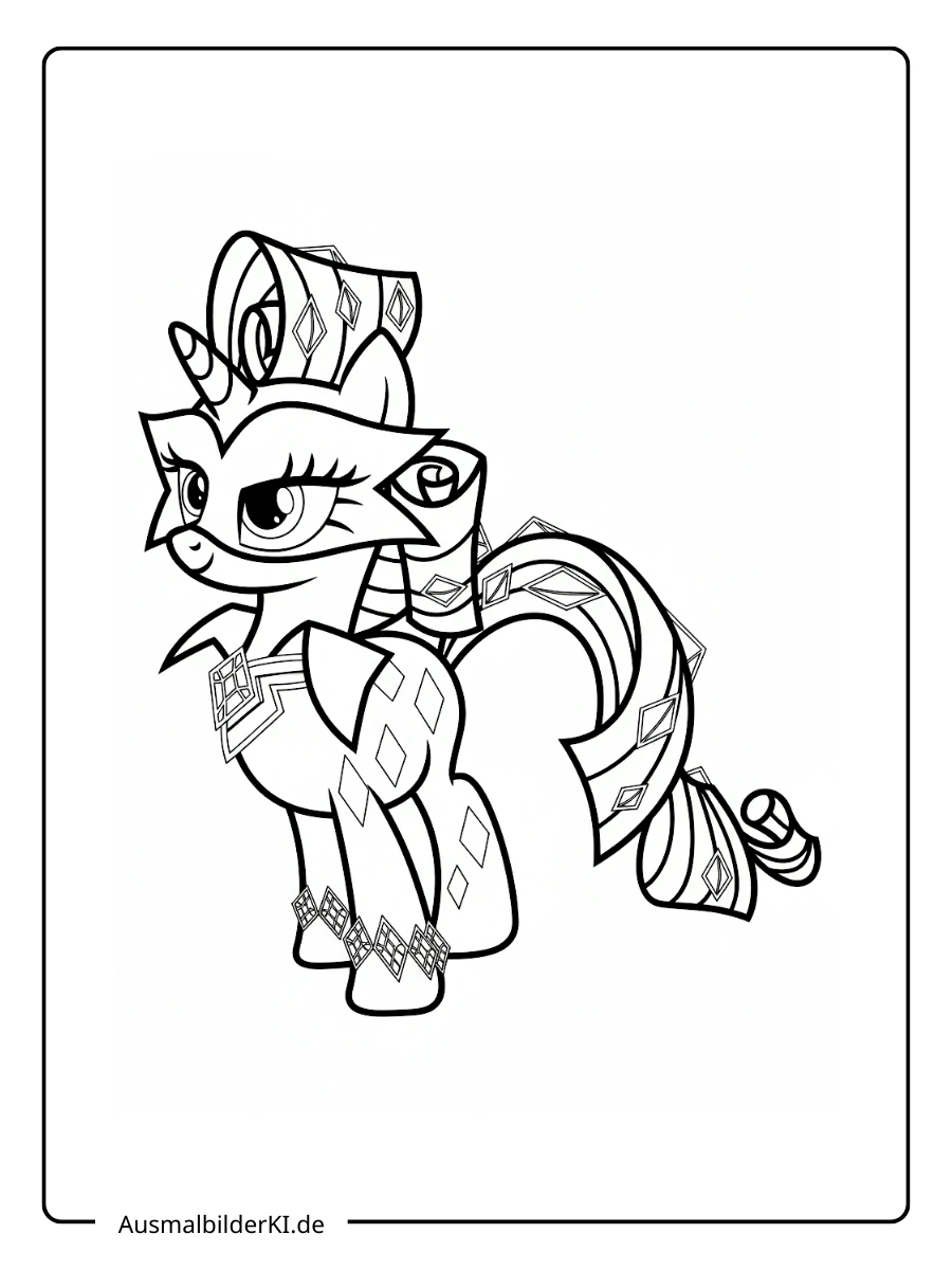 my little pony ausmalbilder rarity (7)
