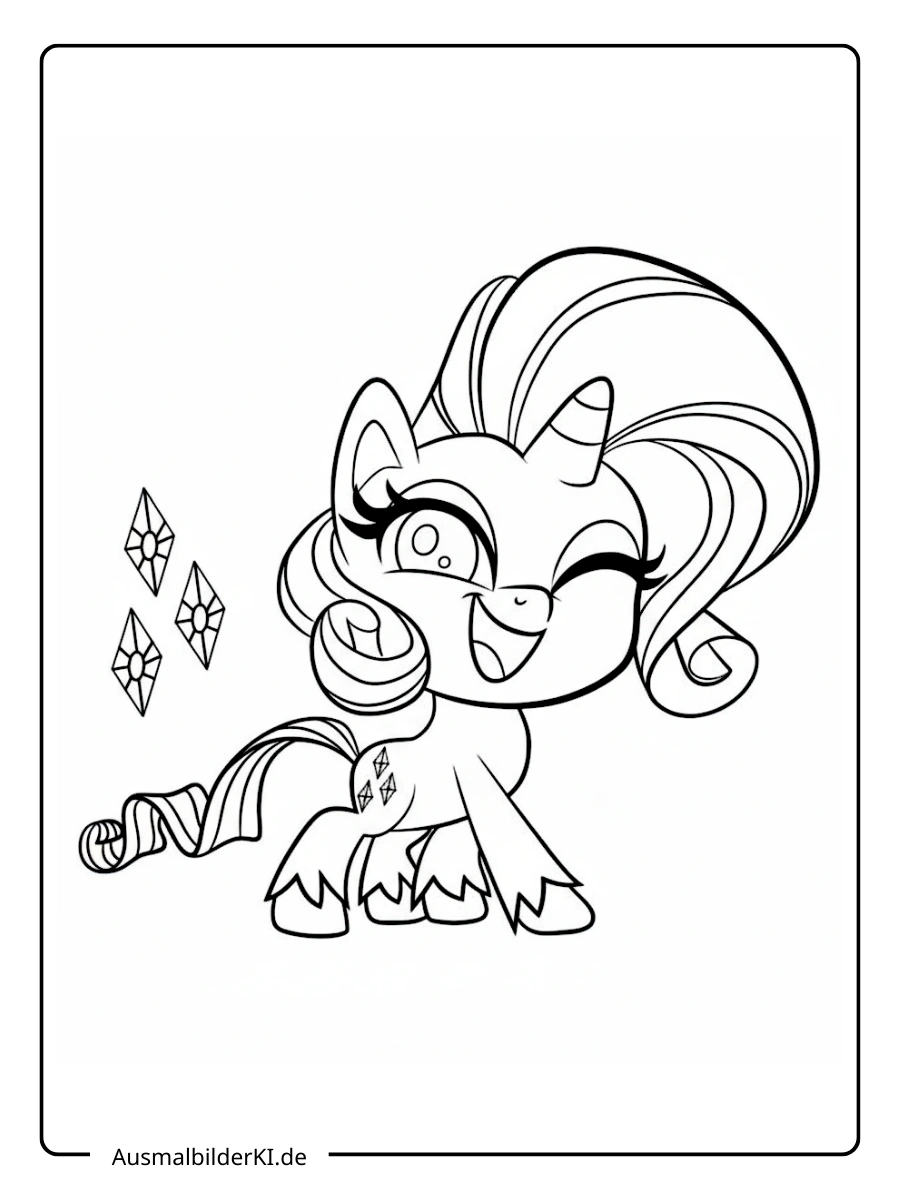 my little pony ausmalbilder rarity (8)