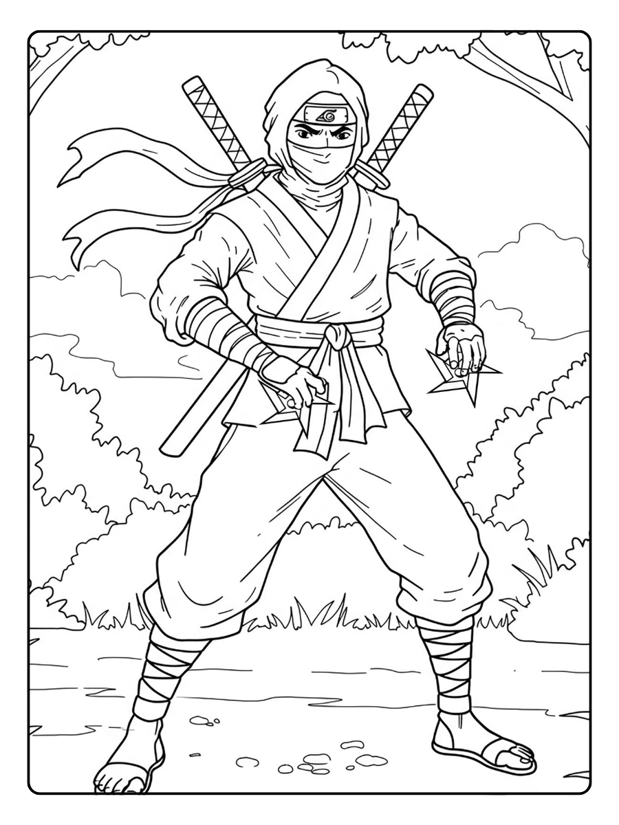 ninja ausmalbilder (5)