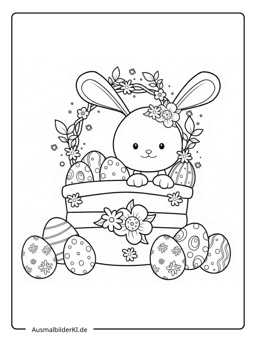 osterhase ausmalbilder ostern (15)