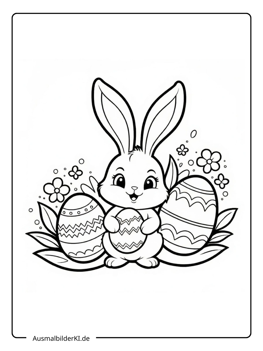 osterhase ausmalbilder ostern (16)