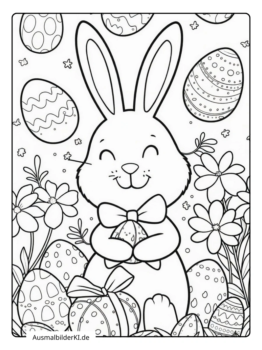 osterhase ausmalbilder ostern (17)