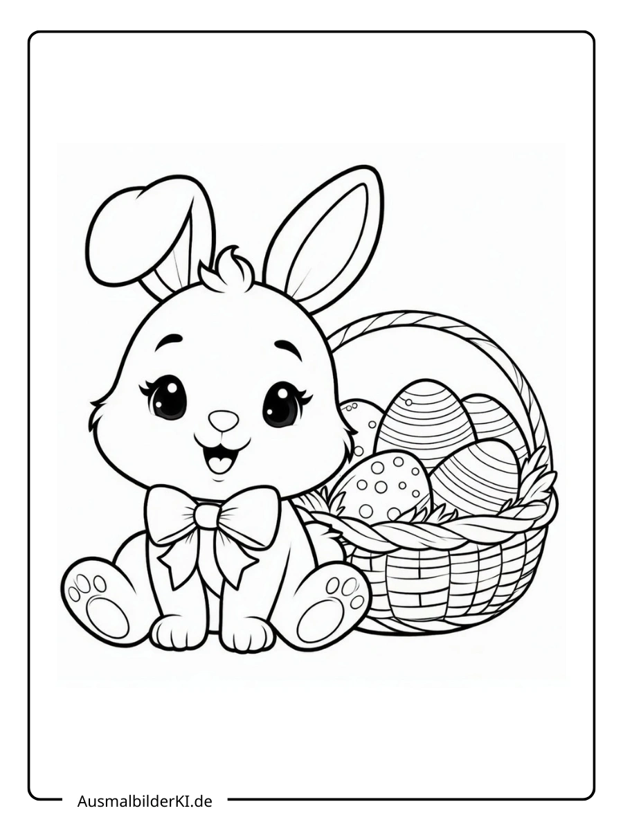 osterhase ausmalbilder ostern (6)
