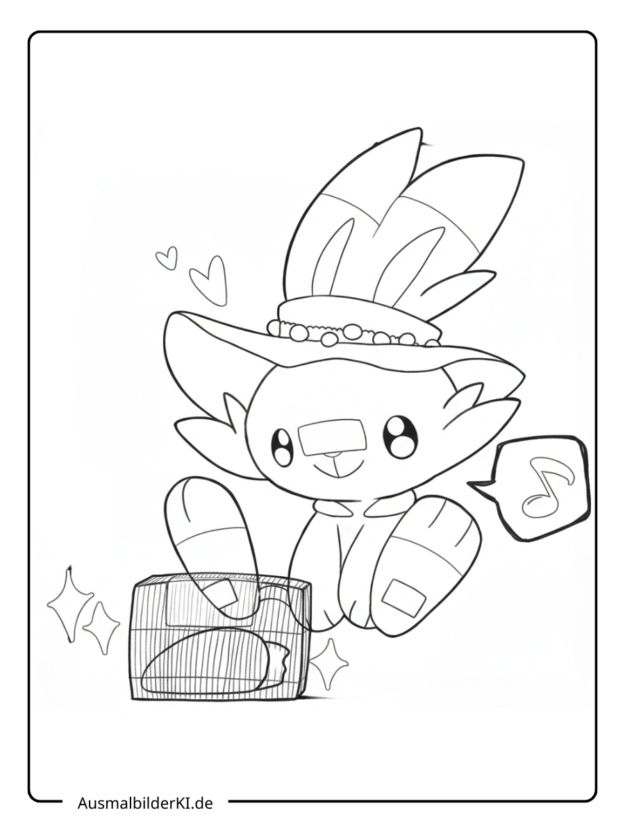 pokemon ausmalbilder hopplo (19)