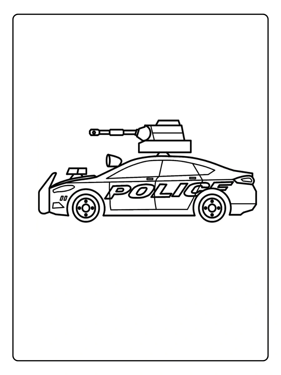 polizeiauto ausmalbild (1)