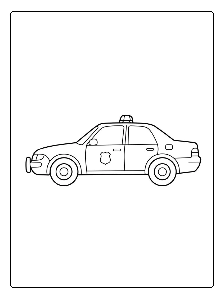 polizeiauto ausmalbild (11)