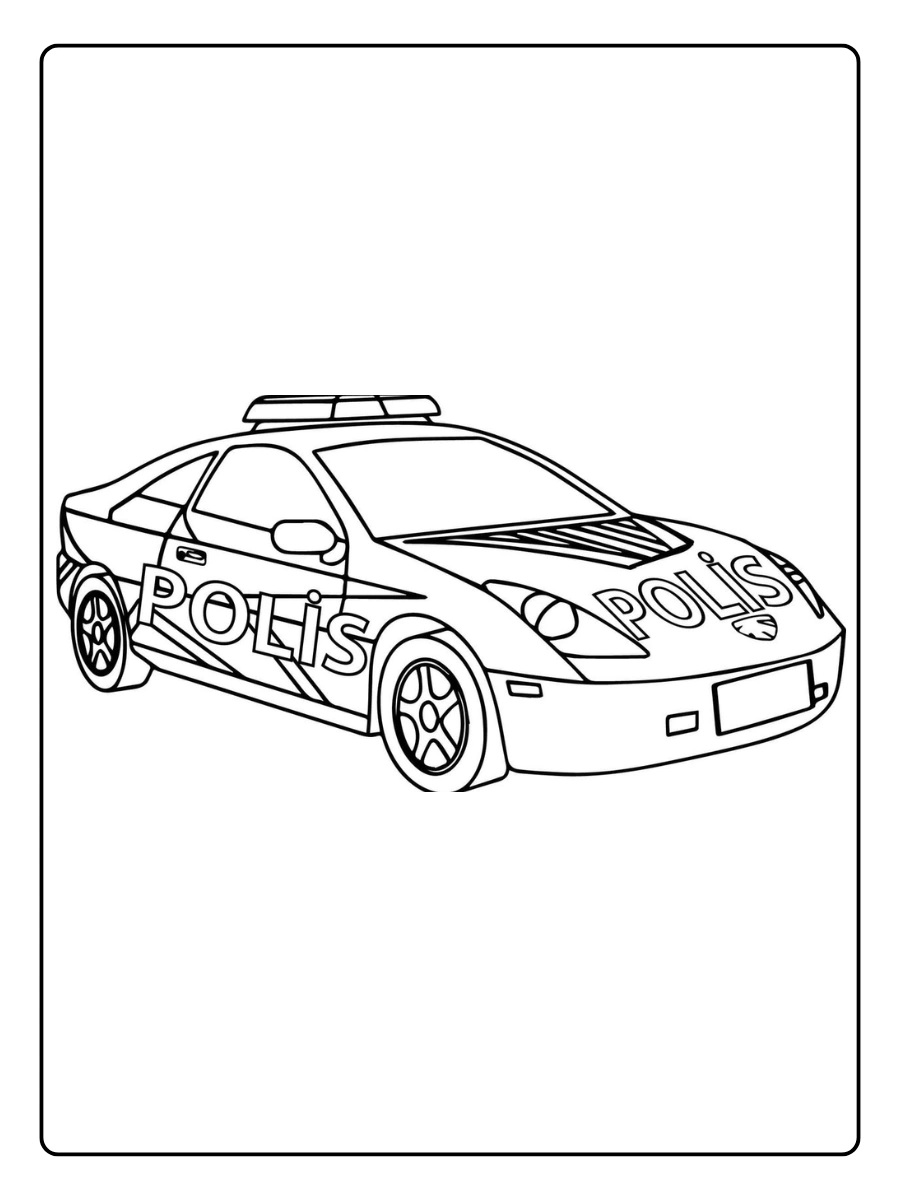 polizeiauto ausmalbild (8)