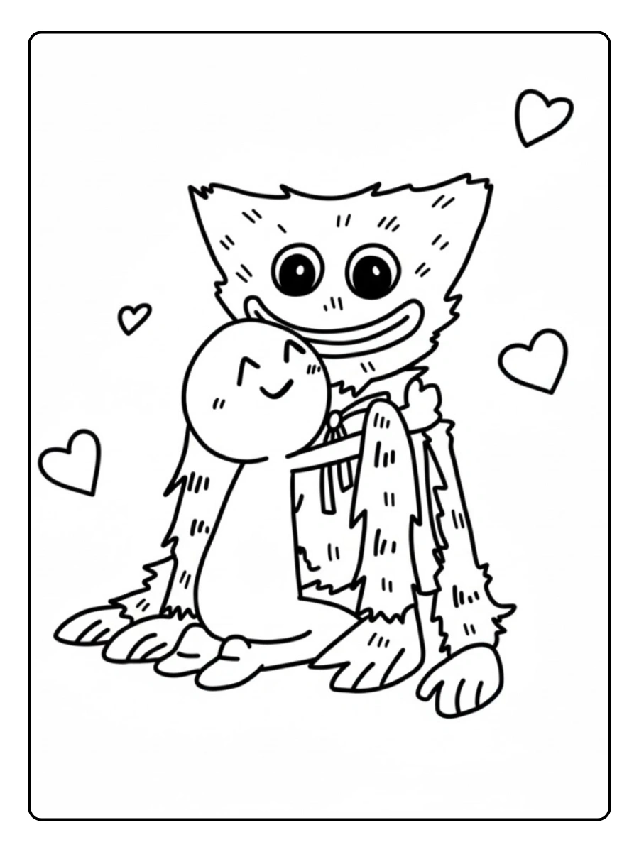 poppy playtime ausmalbilder (9)