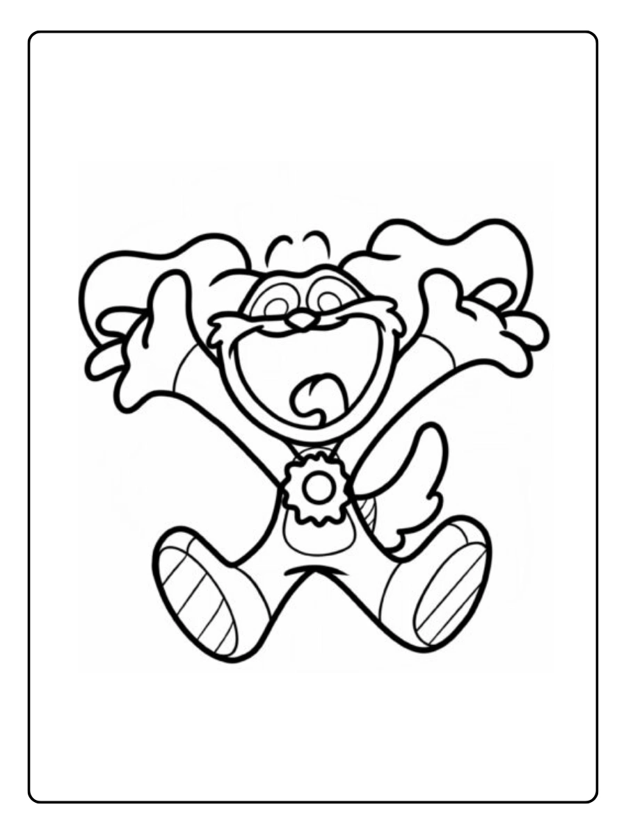 poppy playtime ausmalbilder