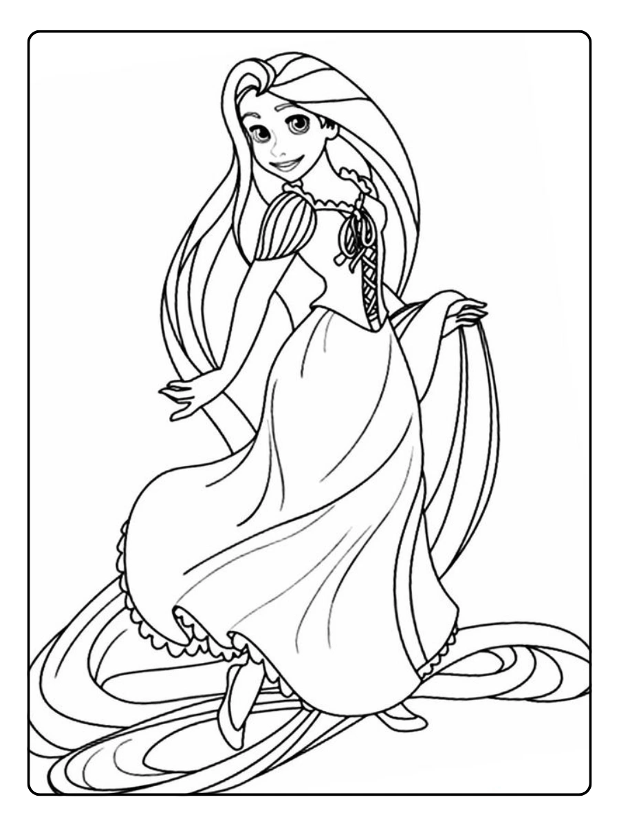 rapunzel ausmalbilder (2)
