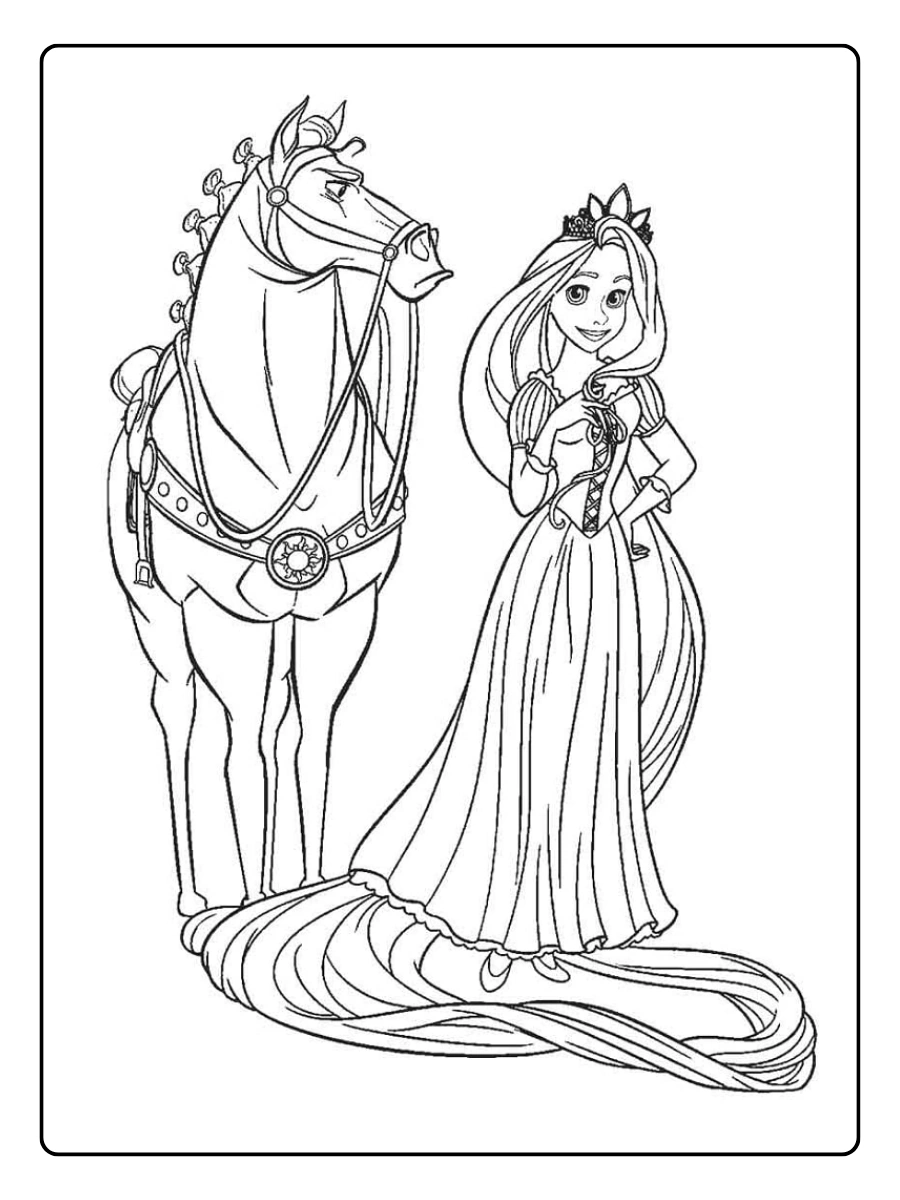 rapunzel ausmalbilder (5)