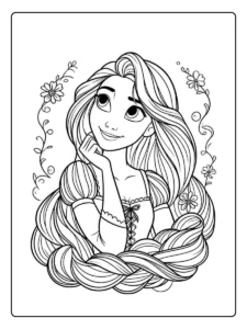 rapunzel ausmalbilder (8)