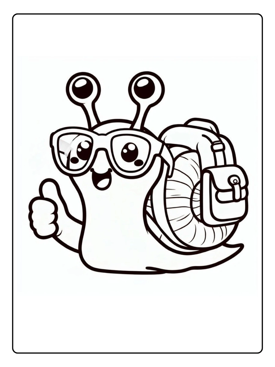 schnecke ausmalbild (4)