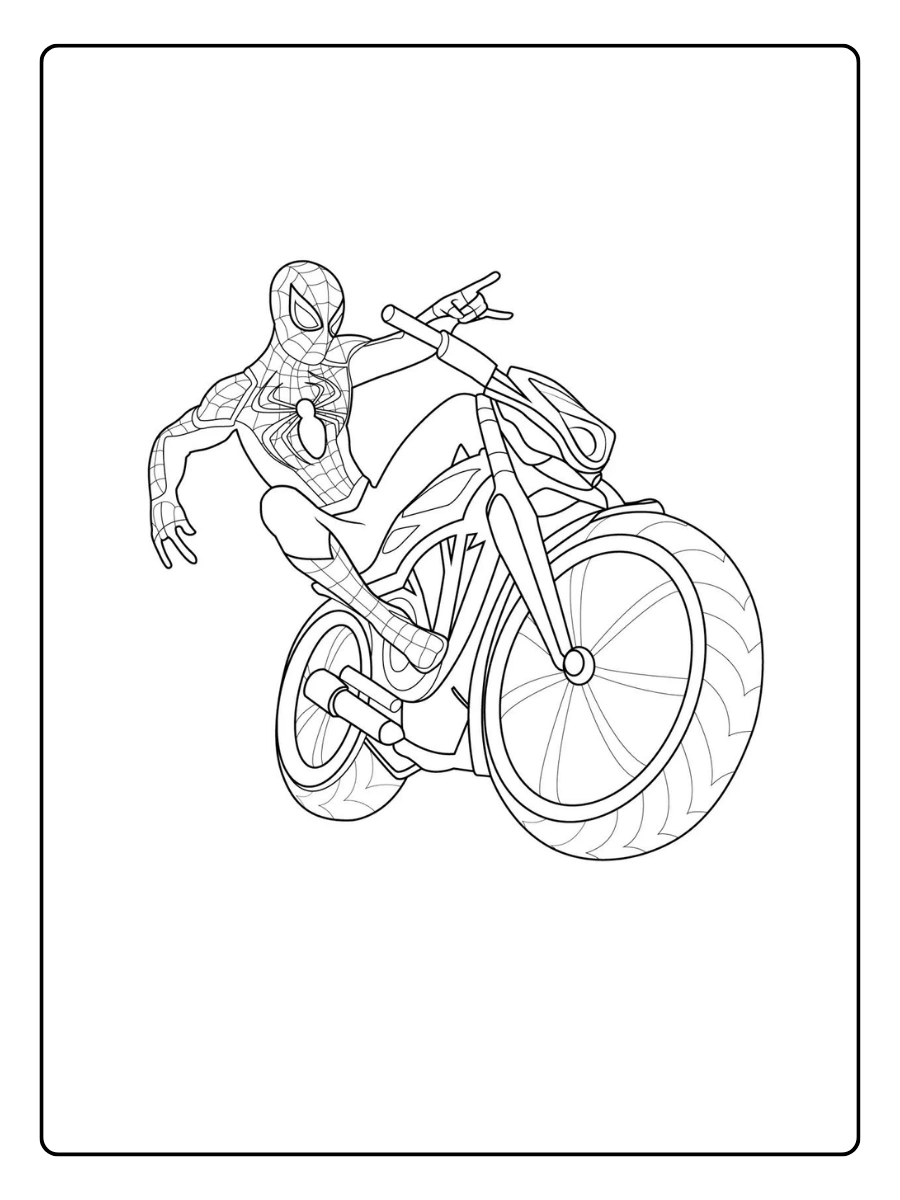 spiderman motorrad ausmalbild (4)