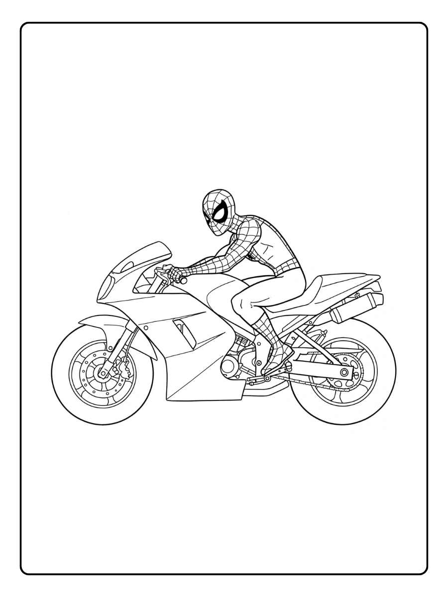 spiderman motorrad ausmalbild (5)