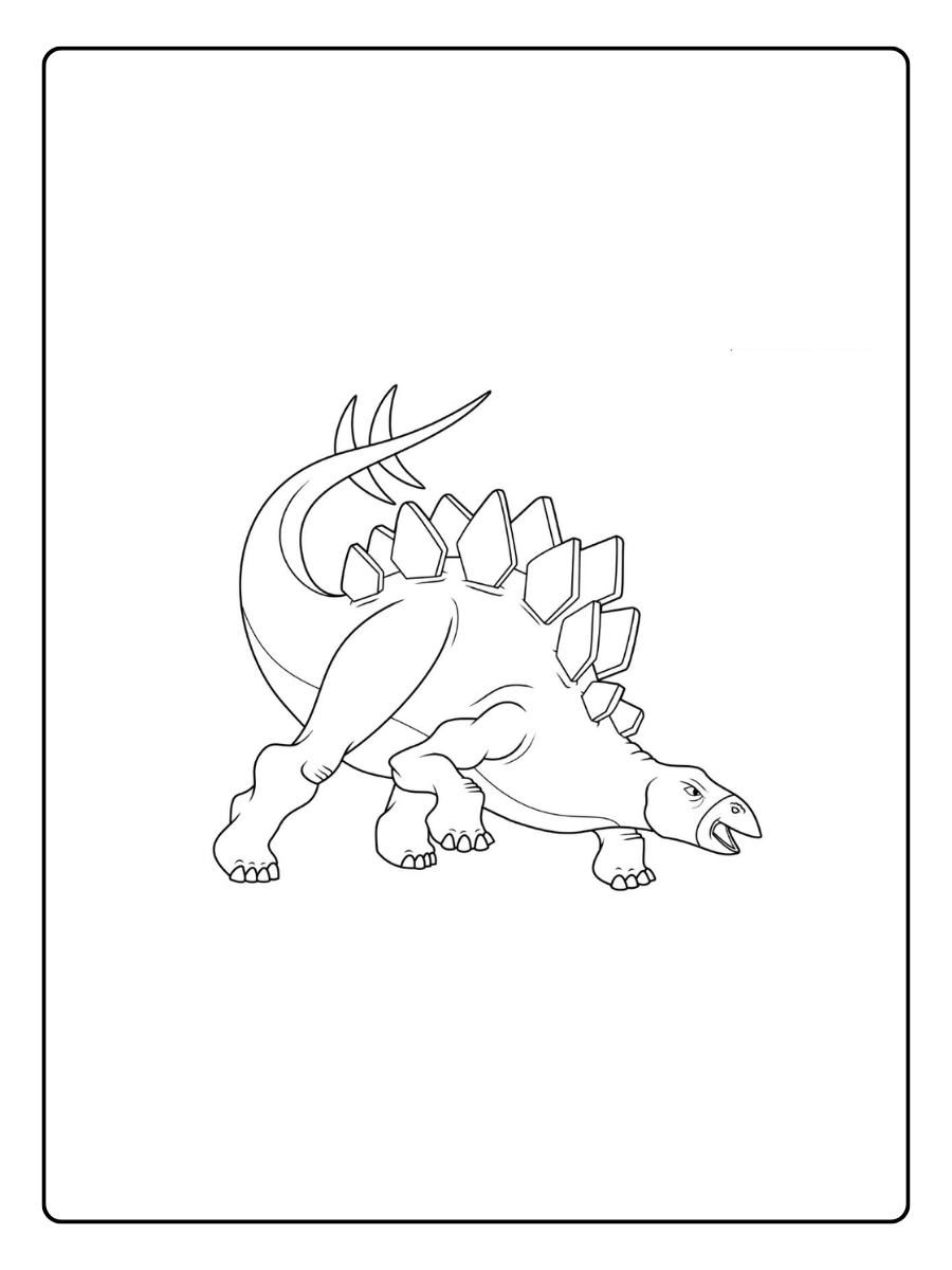 stegosaurus ausmalbild (1)