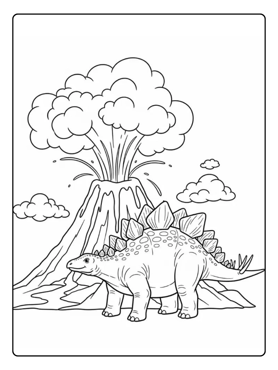 stegosaurus ausmalbild (3)