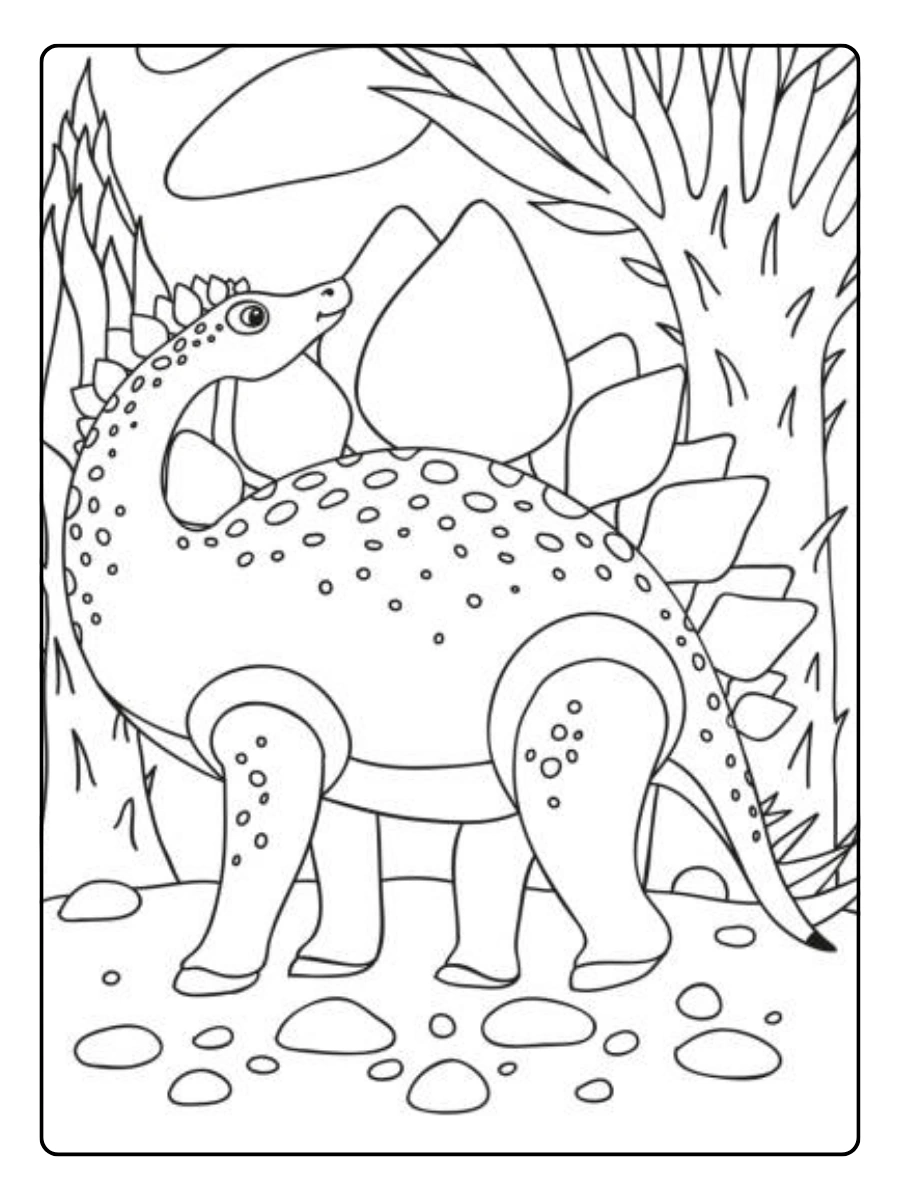 stegosaurus ausmalbild (7)