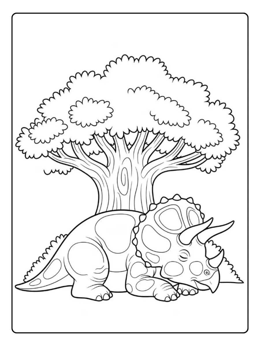 triceratops ausmalbild (14)