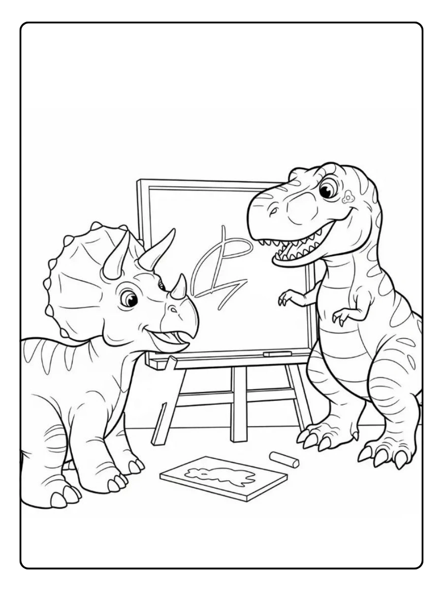 triceratops ausmalbild (3)